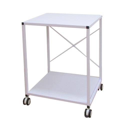 法人限定  プリンターラック 2段 重量型 幅59×奥行57×高さ72cm プリンター台 プリンター...