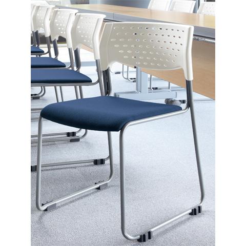 法人限定 ミーティングチェア 会議椅子 スタッキングチェア 椅子 オフィス 会社 MC-101WG