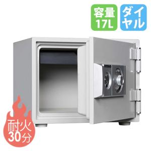 ダイヤセーフ（Diamond Safe） 耐火金庫 19L ダイヤル錠 1段 金庫 収納