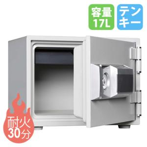 電子耐火金庫　テンキ-タイプ ダイヤセーフ 耐火金庫 49L テンキー 引出し 金庫 収納庫 保管庫