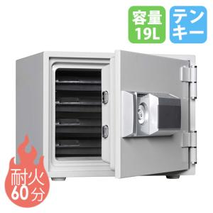 ダイヤセーフ（Diamond Safe） MEK34-1 プッシュ式金庫 小型 家庭用