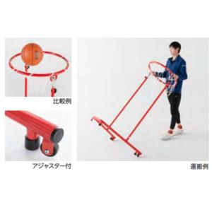 セストボールゴール キャスター付 2台1組 エ...の詳細画像3