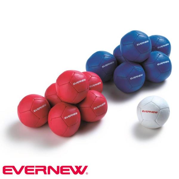 ボッチャボール セット エバニュー 直径8cm PVC製外被 収納袋付 ボッチャボールセット ボッチ...