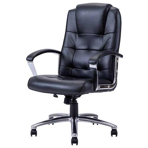 エグゼクティブチェア ハイバック 椅子 肘掛 肘付き キャスター付き 社長椅子 デスクチェア パソコ...