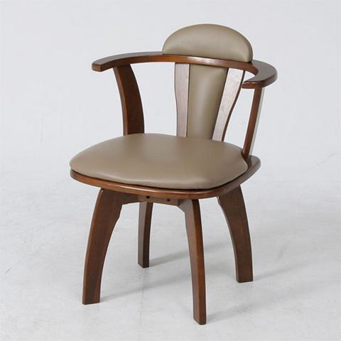 ダイニングチェア 回転式 食卓椅子 リビングチェア 木製チェア 天然木 モダン 木製 インテリア 木...