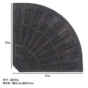 パラソルベース 幅470×奥行470×高さ40...の詳細画像3