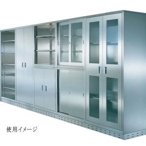 法人限定 引戸+引戸書庫 セット 書庫 ステン...の詳細画像1