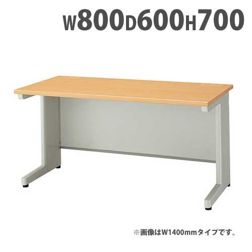 平机 W800mm 引き出し無し PCデスク 国産 NED086FDN