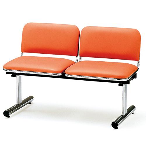 法人限定  ロビーベンチ 2人用 ベンチ 待合椅子 長椅子 ロビーチェア 病院 待合室 受付 オフィ...