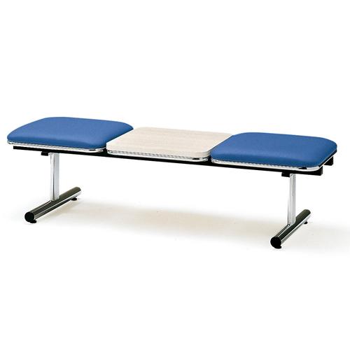 法人限定  ロビーベンチ 2人用 ベンチ 待合椅子 長椅子 ロビーチェア 病院 待合室 受付 オフィ...