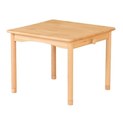 法人送料無料  キッズテーブル 幅600mm 木製テーブル 木製机 子供用テーブル 角型テーブル ワ...