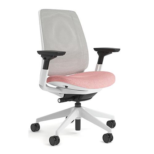 Series2 Steelcase シーガルフレーム 3Dニット/エアバック オフィスチェア デスク...