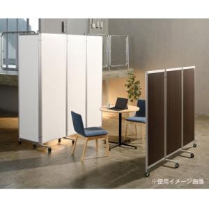 法人限定 折り畳みパーテーション 4連タイプ ...の詳細画像1