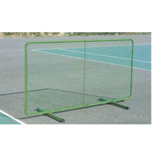 法人限定 テニスフェンス 屋内兼用 折り畳み式 テニスネット シングルネット 防球ネット 防球フェン...