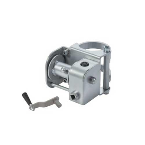 ネット巻器 テニス支柱用 逆回転防止機構付き テニス用品 スポーツ用品 テニススクール 教育施設 運...