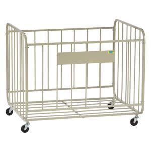 ボールカゴ キャスター付き スチール製 ボール収納