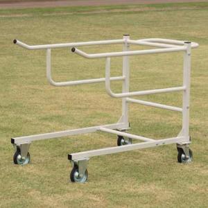 ハードルキャリー 折りたたみハードル用 キャスター付 ハードル運搬車 台車 ハードル 収納 運搬 保管 キャリー 陸上用品 収納庫 収納用品 学校 部活 体育 S-0421
