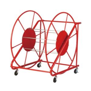 法人限定 コースロープ巻取器 スチール 幅106×奥行153×高さ147cm 移動式 スイミングスクール スポーツ施設 運動施設 教育施設 体育用品 S-9118