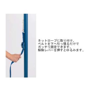 法人限定 バドミントン支柱 移動式 検定品 支...の詳細画像1