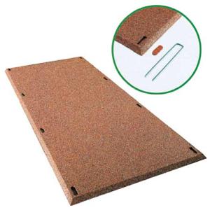 保護マット 遊具 マット スイングマット テーパー型 クッション 鉄棒用 保護用マット ブランコ 滑り台 すべり台 公園 児童遊園 学校 校庭 衝撃緩和 運動 S-7220