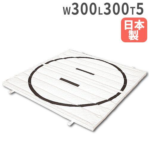 法人限定  相撲マット 5cm厚 9号帆布 300×300×5cm 土俵マット 体操マット 体育マッ...