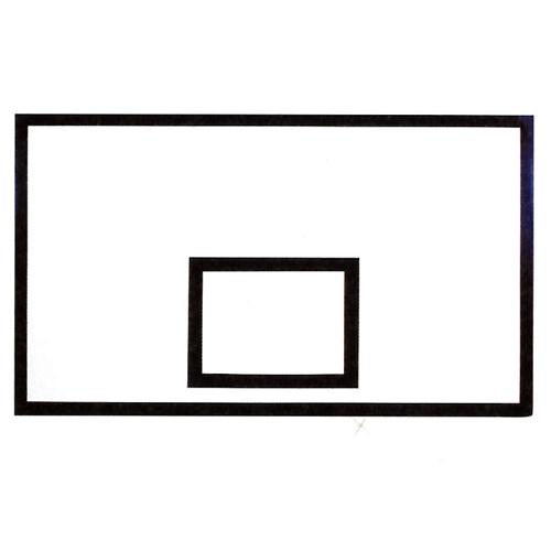 バスケットボード ジュニア用 屋外用 幅120cm 1枚板 少年用 バックボード バスケット板 バス...