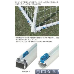 法人限定 サッカーゴール 少年用 2台1組 耐...の詳細画像2