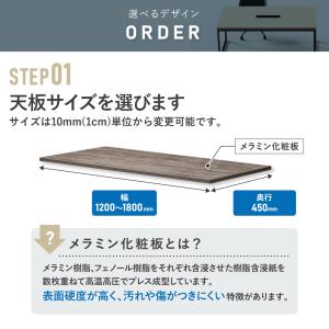 法人送料無料 会議用テーブル 角型 幅1200...の詳細画像3