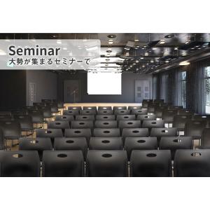 法人限定 ミーティングチェア スタッキングチェ...の詳細画像4