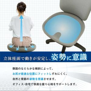 体圧分散チェア オフィスチェア モールドウレタ...の詳細画像3