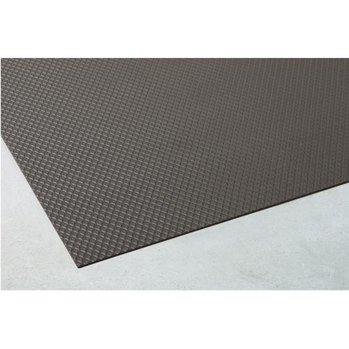 法人限定  養生マット 幅1×長さ10m 防滑 防炎 再生素材 塩化ビニールマット すべり止めマット...