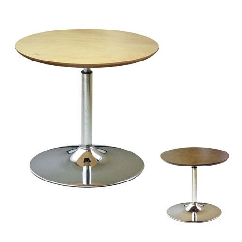 昇降テーブル 幅600×奥行600mm 高さ調節 リフティングテーブル リフトテーブル 丸型テーブル...