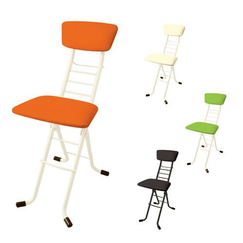 折りたたみ椅子 幅350×奥行480×高さ840mm フォールディングチェア 肘なしチェア 折り畳み...