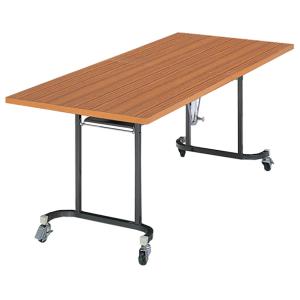 生興 会議用テーブル 折り畳み 奥行600mm フライトテーブル
