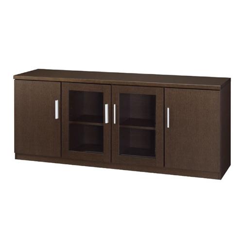 法人限定  サイドボード 飾り棚 収納棚 収納ラック オフィス家具 収納家具 ローボード 役員家具 ...