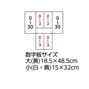 法人限定 得点板 キャスター付 スコアボード ...の詳細画像2