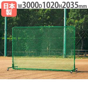 SANWA TAIKU 防球ネット 幅2m 高さ2m アルミ製 軽量 自立式 頑丈 野球