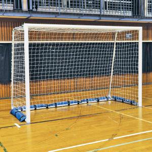 法人限定 サッカーゴール 2台セット フットサルゴール ゴールネット ミニゴール サッカー フットサル アルミ フットサル用品 練習 サッカー場 運動場 B6287