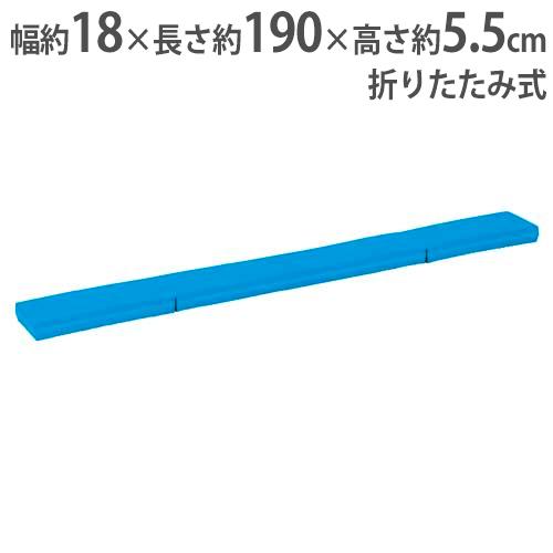 法人限定 折りたたみバランスビーム18 幅18×長さ190×高さ5.5cm 折りたたみ式 トレーニン...