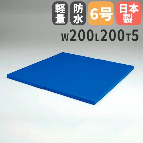 法人限定 二つ折り投込み練習マット 2×2 幅200×長さ200×厚さ5cm 柔道用マット 投げ込み...