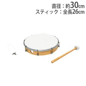 コンテンポラネア CO-PDMV105CR 山羊皮パンデイロ 胴が浅い軽量タイプ