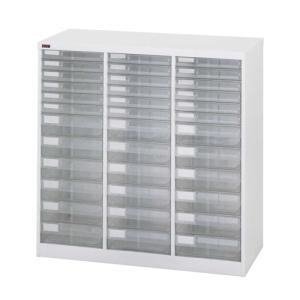 法人限定 レターケース A4 深型 3列10段 ユニットケース 透明引き出し