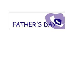 『FATHER'SDAY』 【ヨコ型】フラック サイズ1L：W900mm×H300mm｜looky