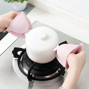 鍋つかみ シリコン 2個セット おしゃれ 北欧...の詳細画像1