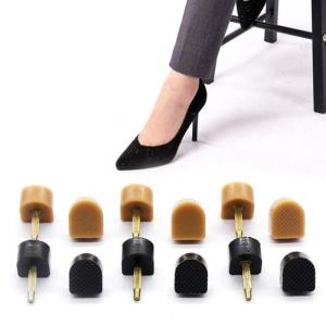 ヒール 修理 トップリフト 3ペア 6個セット...の詳細画像1