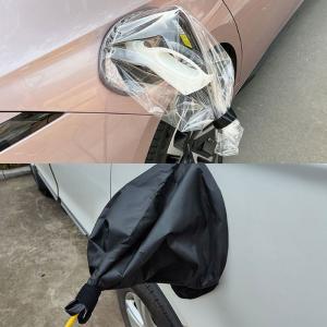 EV 充電 カバー 磁石 電気自動車 充電ポー...の詳細画像5