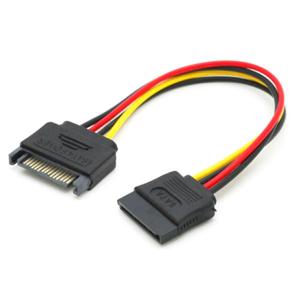 SATA 15ピン ケーブル 電源 延長 オス...の詳細画像2