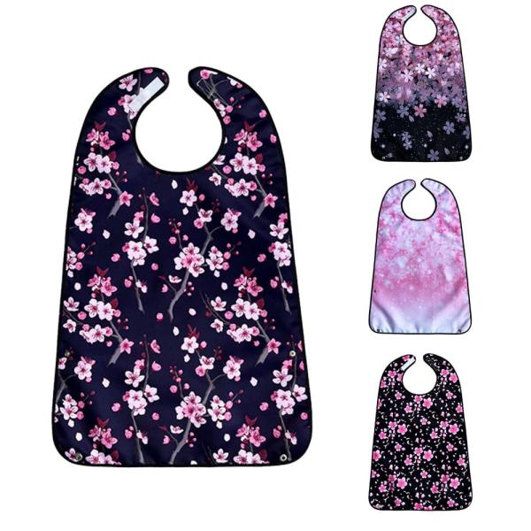 介護 食事 エプロン 撥水 和柄 高齢者 おしゃれ はっ水 ポケット付き 老人 介護用 よだれかけ ...