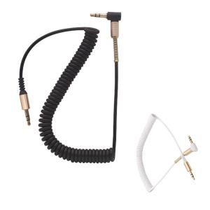 オーディオケーブル カールコード 1.5m ス...の詳細画像3