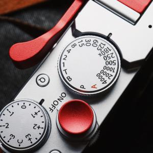レリーズボタン 3個セット 凹型 シャッターボ...の詳細画像2
